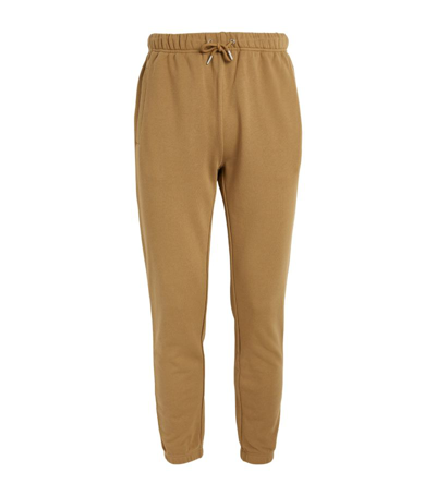 Fred Perry Loopback Sweatpants In Brown