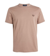 FRED PERRY EMBROIDERED LOGO T-SHIRT