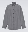 BALENCIAGA OVERSIZED COTTON-BLEND SHIRT