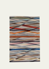 The Rug Company X Paul Smith Carnival Hand-knotted Rug, 8' X 10' In Red, Blue, Gray M