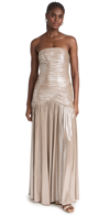 Retroféte Josie Dress In Champagne