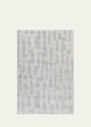 THE RUG COMPANY X KELLY WEARSTLER VERGE ICE HAND-KNOTTED RUG, 8' X 10'