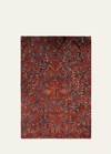 THE RUG COMPANY X ALEXANDER MCQUEEN MONARCH FIRE HAND-KNOTTED RUG, 8' X 10'