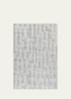 THE RUG COMPANY X KELLY WEARSTLER VERGE ICE HAND-KNOTTED RUG, 9' X 12'