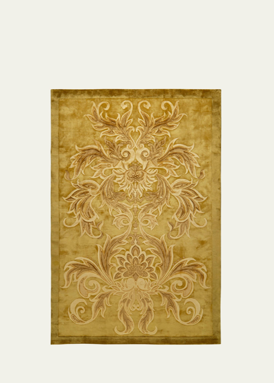 The Rug Company X Guo Pei Empress Gold Hand-knotted Rug, 6' X 9'