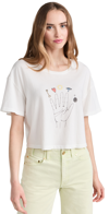 RAQUEL ALLEGRA CLAUDIA TOP DIRTY WHITE