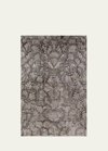 THE RUG COMPANY X ALEXANDER MCQUEEN MONARCH SMOKE HAND-KNOTTED RUG, 8' X 10'