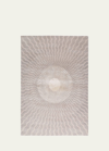 The Rug Company X Mary Katrantzou Sunray Nude Hand-knotted Rug, 8' X 10' In Nude