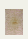 The Rug Company X Mary Katrantzou Sunray Pink Hand-knotted Rug, 9' X 12' In Pink