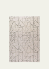 THE RUG COMPANY X KELLY WEARSTLER TETRAS HAND-KNOTTED RUG, 8' X 10'