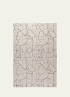 The Rug Company X Kelly Wearstler Tetras Hand-knotted Rug, 8' X 10' In Beige