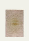 The Rug Company X Mary Katrantzou Sunray Pink Hand-knotted Rug, 8' X 10' In Pink