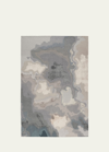 The Rug Company X Adam Hunter Tundra Hand-knotted Rug, 8' X 10' In Gray, Green