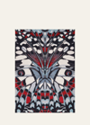 The Rug Company X Alexander Mcqueen Painted Lady Hand-knotted Rug, 9' X 12' In Multi