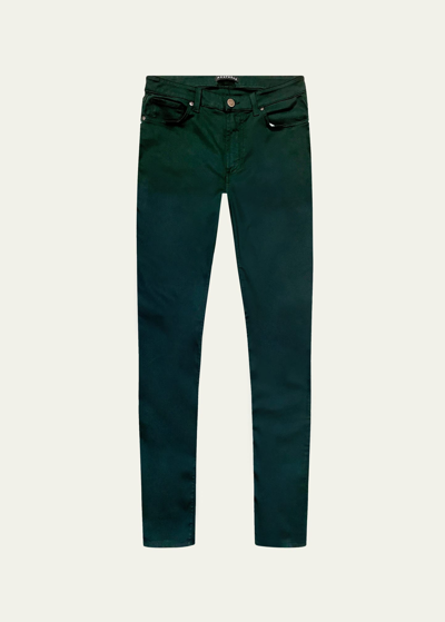 Monfrere Mne's Brando Straight Denim Pants, Green In Vert