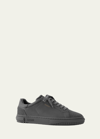 AXEL ARIGATO MEN'S ATLAS LEATHER AND SUEDE LOW-TOP SNEAKERS