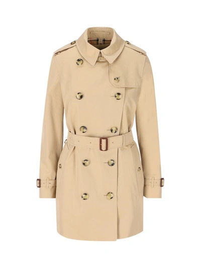 Burberry Coats In Honey