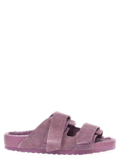 Birkenstock 1774 Uji Flat Sandals In Violet