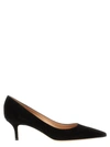 Gianvito Rossi Gianvito 55mm Suede Pumps In Black