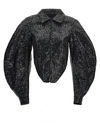 Rotate Birger Christensen Black Sequin Jacket In Black