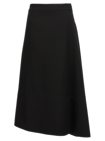 JIL SANDER ASYMMETRICAL SKIRT SKIRTS