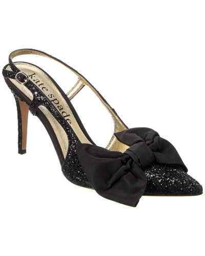 Kate Spade New York Sheela Glitter Slingback Pump In Black