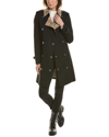 BURBERRY BURBERRY SHORT CHECK COLLAR TRENCH COAT