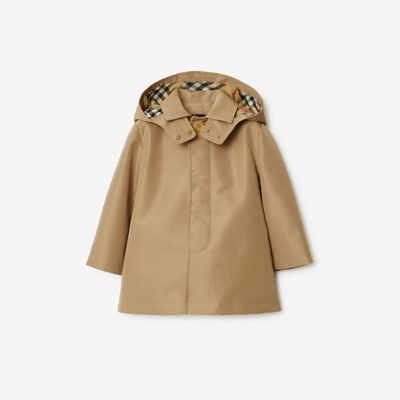 Burberry Kids'  Childrens Bonded Car Coat In Camel