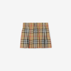BURBERRY BURBERRY CHILDRENS CHECK COTTON PLEATED SKIRT