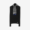 BURBERRY BURBERRY SCARF RIB KNIT SWEATER