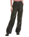 Hudson Jeans Black High-rise Wide Leg Jean In Black