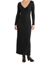 BODEN BODEN FITTED RIBBED KNITTED MAXI DRESS