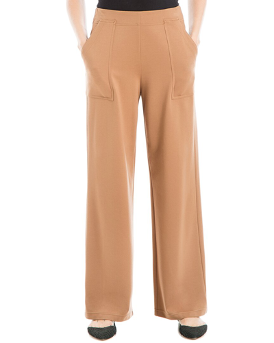 Maxine wide leg pintuck ponte pant