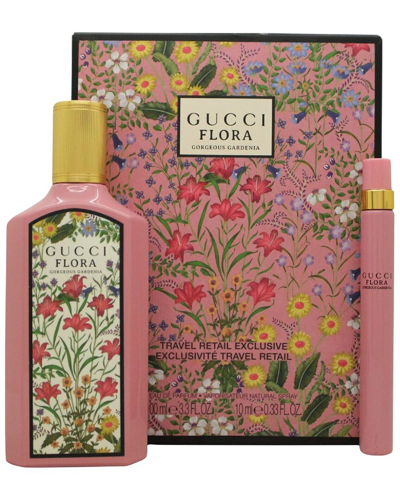 Gucci Women's 3.3oz Flora Gorgeous Gardenia 2pc Set In White