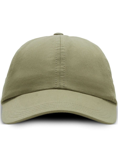 Burberry Ekd Logo-embroidered Cotton Baseball Cap In Beige