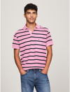 TOMMY HILFIGER REGULAR FIT STRIPE WICKING POLO