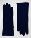 AGNELLE DENISE CLASSIC SUEDE GLOVES