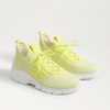 SAM EDELMAN SAM EDELMAN CAMI LACE UP KNIT SNEAKER LIME MULTI