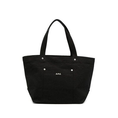 Apc A.p.c. Bum Bags In Black