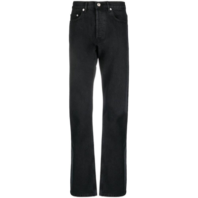 Apc New Standard Jeans In Black
