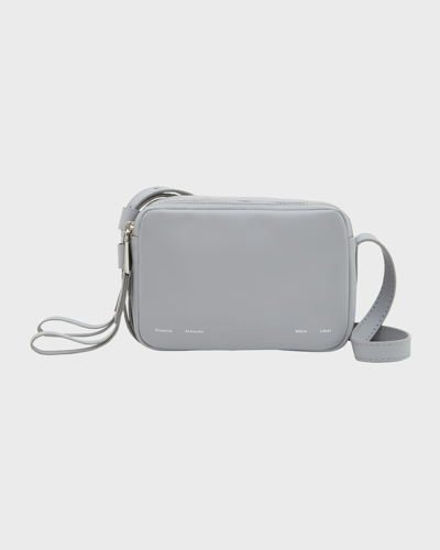 Proenza Schouler White Label Watts Leather Camera Shoulder Bag In Ash 026