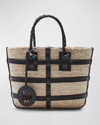 ALTUZARRA WATERMILL MINI CAGED TOTE BAG