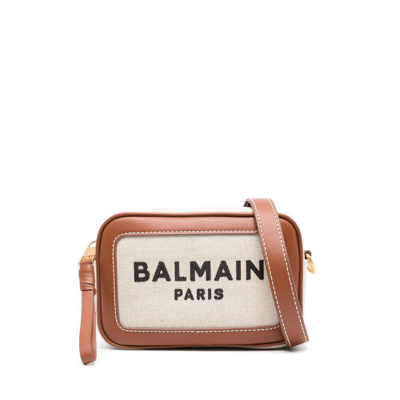 Balmain Bags In Neutrals/brown