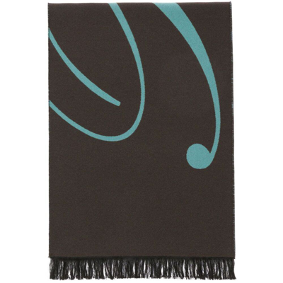 Burberry Scarves In Clear Blue