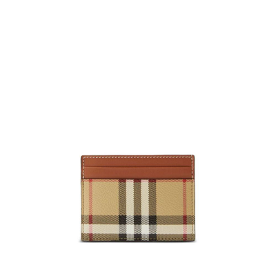 Burberry Small Leather Goods In Archive Beige