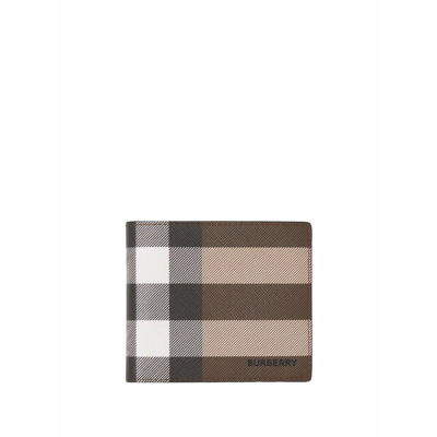 Burberry Wallets In Brown/neutrals