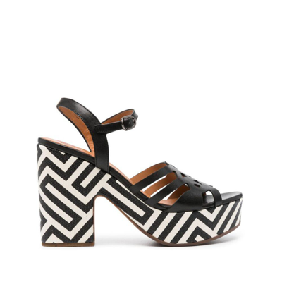 Chie Mihara Shoes In Black/white