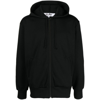 Comme Des Garçons Play X The Artist Invader Pixelated-appliqué Hoodie In Black