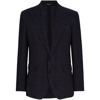 Dolce & Gabbana Black Slim Fit Coat Jacket Martini Blazer In Blue