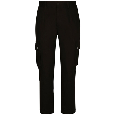 Dolce & Gabbana Trousers In Negro